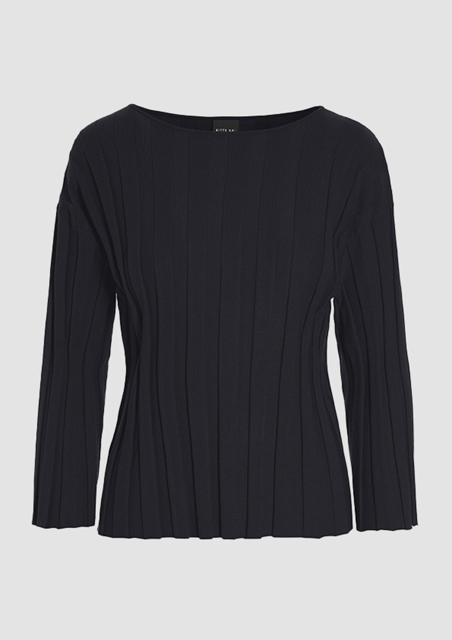 Kvinde BITTE KAI RAND Bluser | Saku Knit Rib Bluse